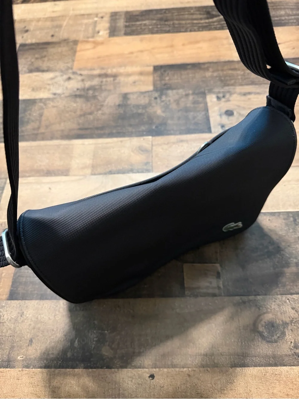Lacoste Y2K PVC Messenger Bag